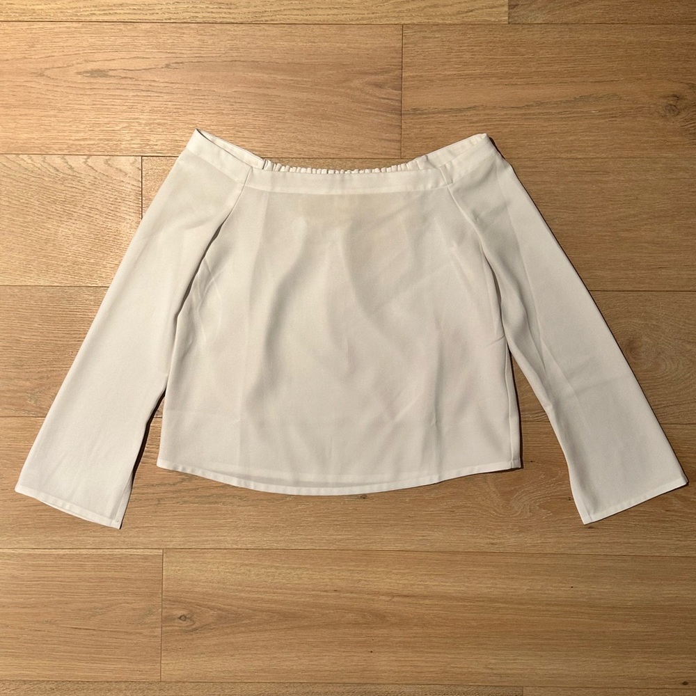 Reformation Women's Off The Shoulder Byron Blouse - Picture 5 of 8